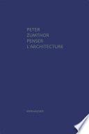 Penser l'architecture