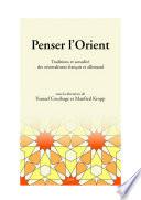 Penser l'Orient
