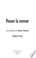 Penser la terreur