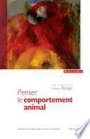 Penser le comportement animal