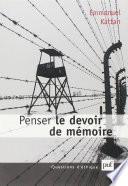 Penser le devoir de mémoire