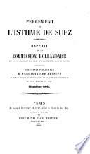 Percement de l'isthme de Suez