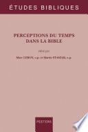 Perceptions du temps dans la Bible