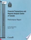 Performance Report for the Period Ending ...