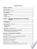 Performance Report for the Period Ending March 31, ...
