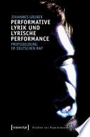 Performative Lyrik und lyrische Performance