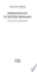Permanences d'Olivier Messiaen