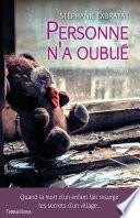 Personne n'a oublié
