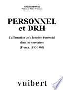 Personnel et DRH