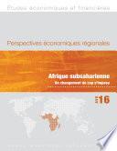Perspectives économiques régionales, avril 2016, Afrique subsaharienne