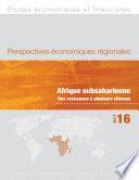 Perspectives économiques régionales pour l'Afrique subsaharienne, octobre 2016