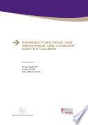 Perspectives pour une didactique des langues contextualisée