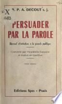 Persuader par la parole