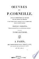 Pertharite, roi des Lambards. Oedipe.Sertorius. Sophonisbe
