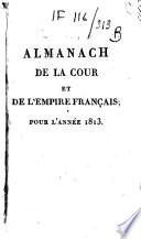 Petit almanach de la cour de France