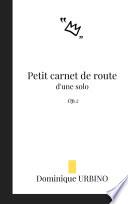 Petit carnet de route d'une solo