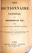 Petit dictionnaire national