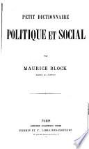 Petit dictionnaire politique et social
