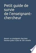 Petit guide de survie de l'enseignant-chercheur