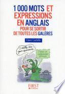 Petit Livre de - 1000 mots et expressions en anglais pour se sortir de toutes les galères