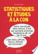 Petit Livre de - Statistiques et études à la con