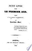 Petit livre pour le premier age