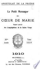 Petit messager du coeur de Marie (édition belge)