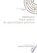 Petit précis de psychologie positive