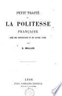 Petit traité de la politesse française