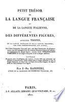Petit trésor de la langue française et de la langue italienne