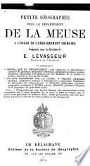 Petite géographie pour le département de la Meuse