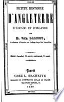 Petite histoire d'Angleterre, d'Écosse et d'Irlande