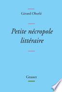 Petite nécropole littéraire