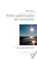 Petite philosophie de l'actualité
