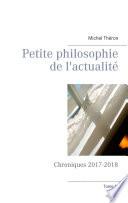 Petite philosophie de l'actualité