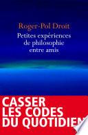 Petites expériences de philosophie entre amis