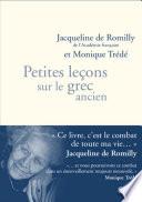 Petites leçons sur le grec ancien