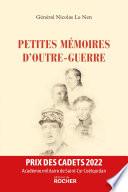 Petites mémoires d'outre-guerre