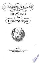 Petites villes de France