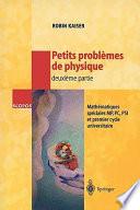 Petits problèmes de physique - deuxième partie