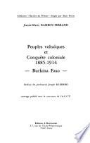 Peuples voltaïques et conquête coloniale, 1885-1914