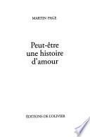 Peut-être une histoire d'amour