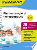 Pharmacologie et thérapeutiques