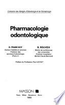 Pharmacologie odontologique