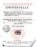 Pharmacopée universelle