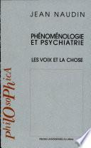 Phénoménologie et psychiatrie