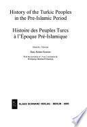 Philologiae et historiae Turcicae fundamenta: History of the Turkic peoples in the pre-Islamic period