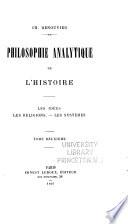 Philosophie analytique de l'histoire