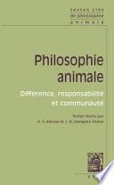 Philosophie animale