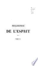 Philosophie de l'esprit, de Hégel